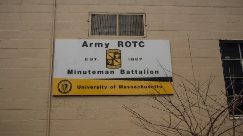 UMass ROTC cadets experience full-time military life in training exercise