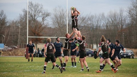 (UMass rugby defeated Middlebury 76-10 on Saturday. Collegian Archives)