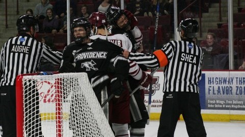 UMass hockey falls to No. 5 Providence 4-1 on Senior Night