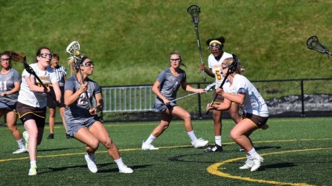 UMass womens lacrosse battles its way to victory despite uncharacteristic performance