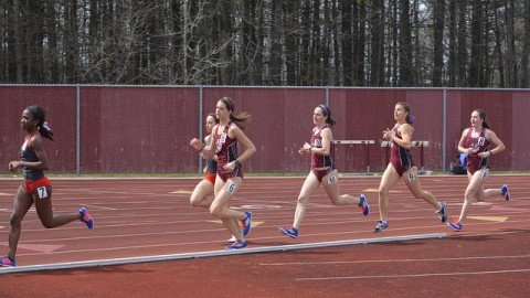 Leap Year Tri-Meet at UMass on April 9, 2016. (Jessica Picard/Daily COllegian) 