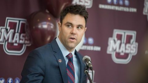 Ryan Bamford discusses plans moving forward in search of new UMass mens basketball coach
