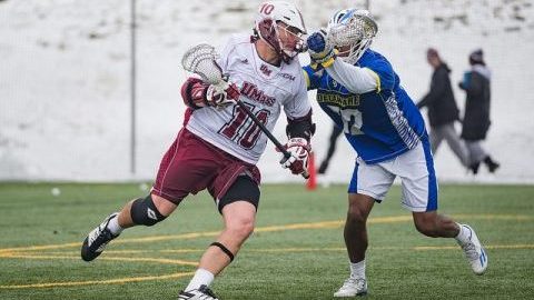 Mens lacrosse defeated Delaware 9-6 at Garber Field on Saturday, April 1, 2017. (Judith Gibson-Okunieff/Daily Collegian)