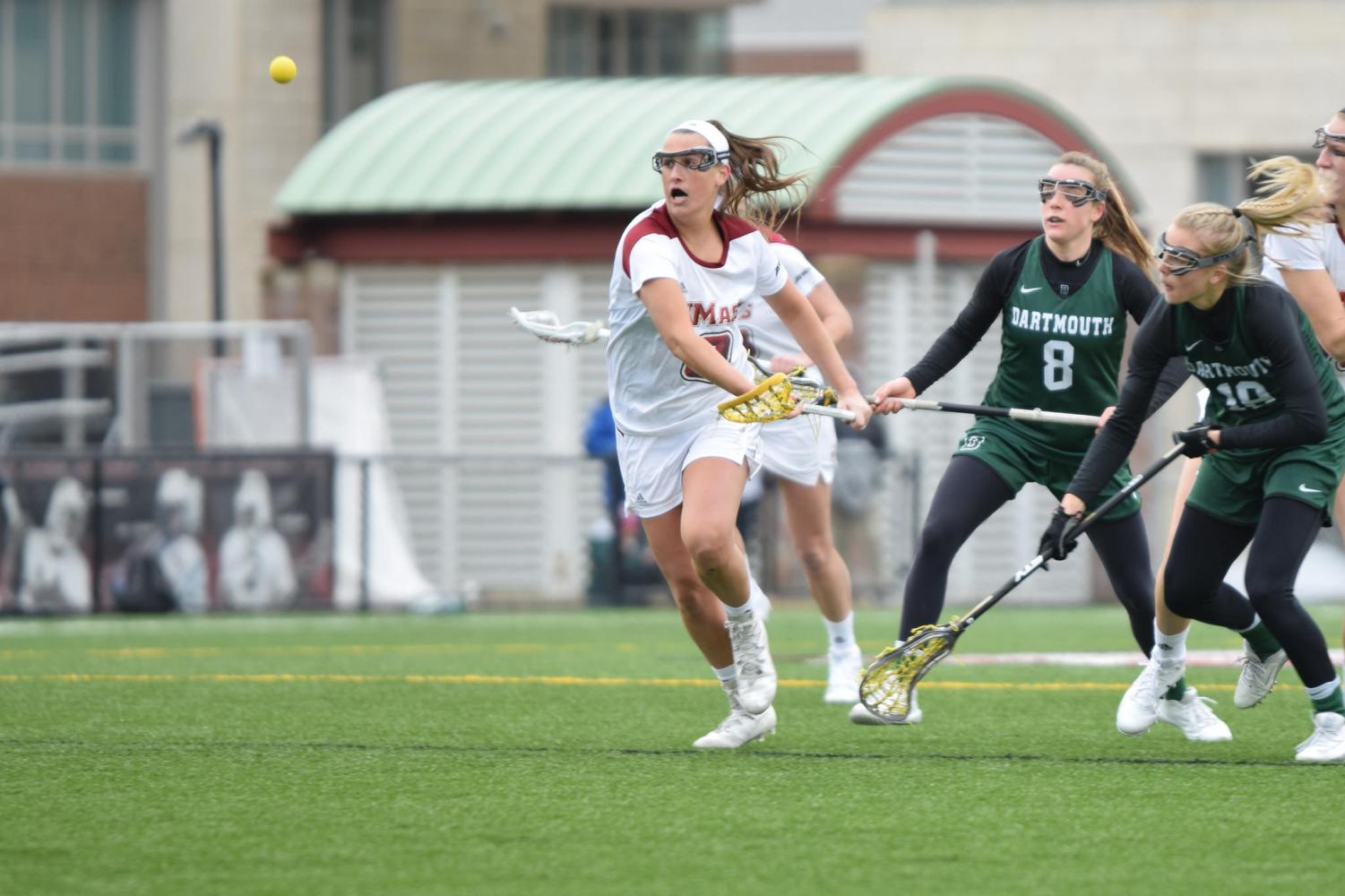 UMass women’s lacrosse falls 16-9 to No. 5 Boston College ...