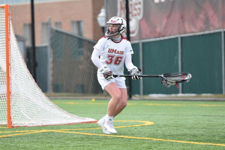 Defense+leads+the+charge+as+UMass+women%E2%80%99s+lacrosse+holds+Davidson+to+four+goals
