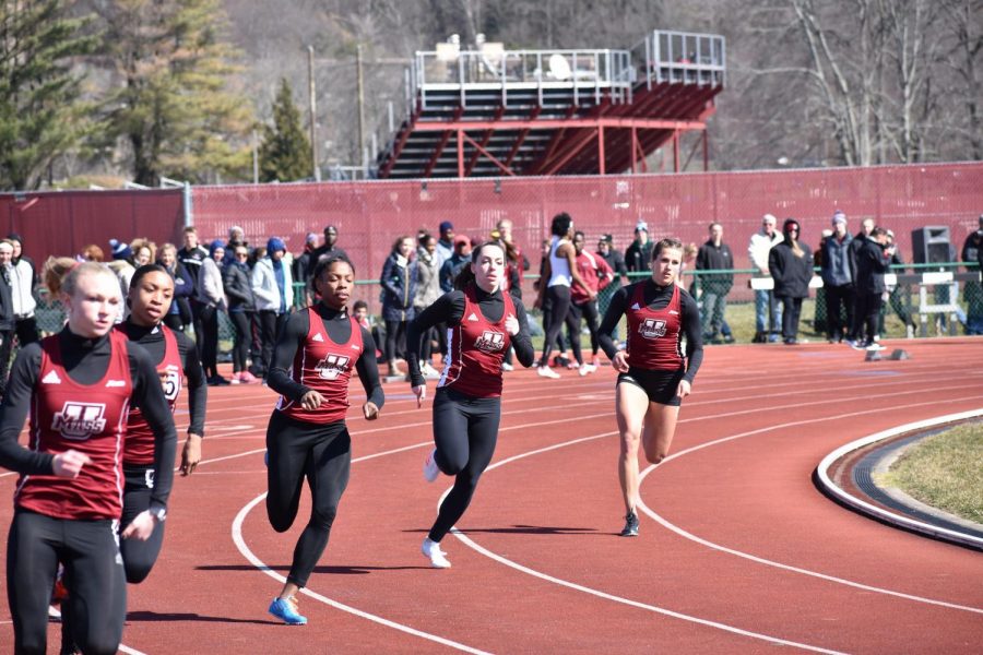 UMass track and field competes at Larry Ellis, Holy Cross over the weekend