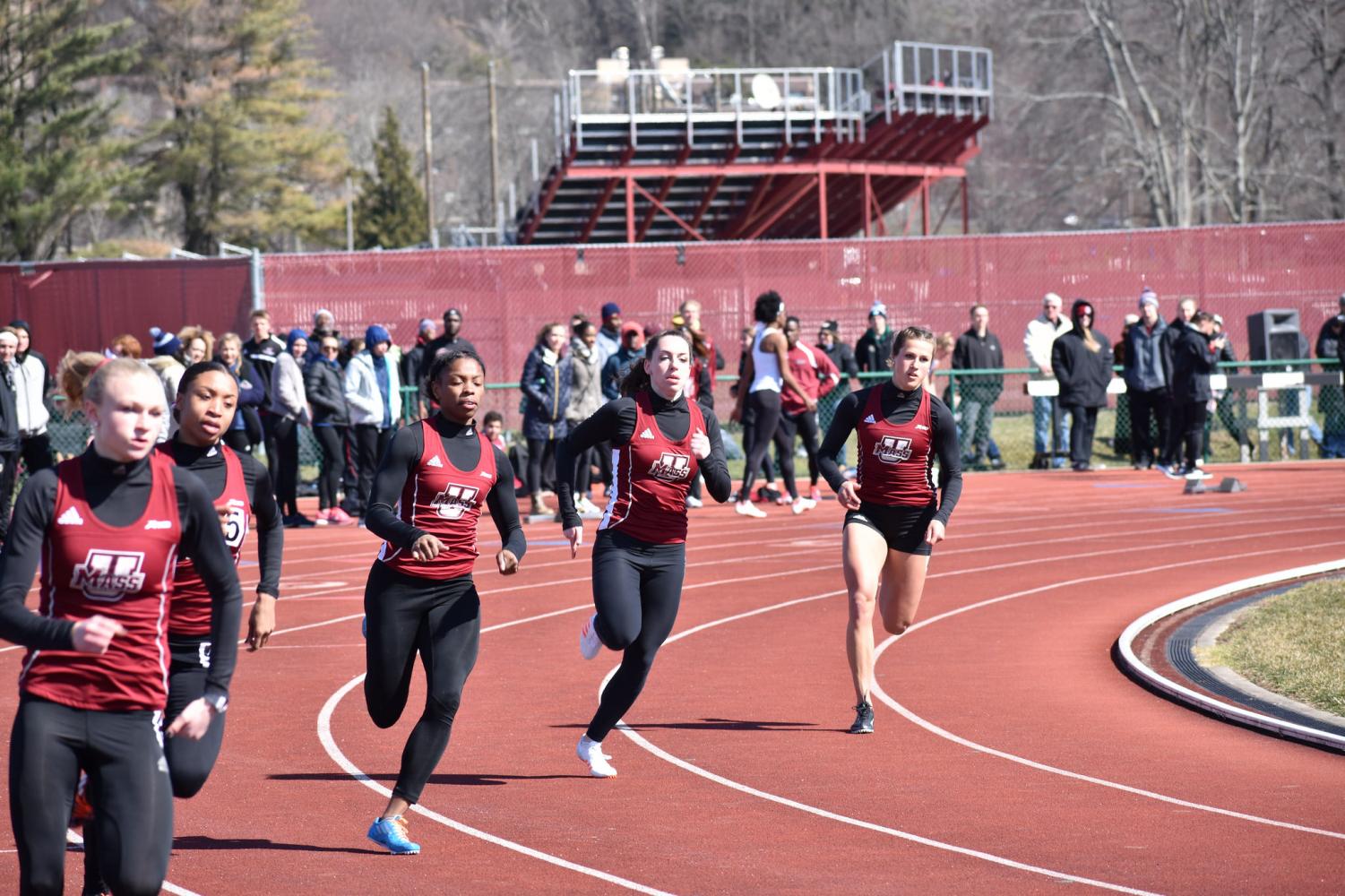 UMass Track And Field Competes At Larry Ellis Holy Cross Over The