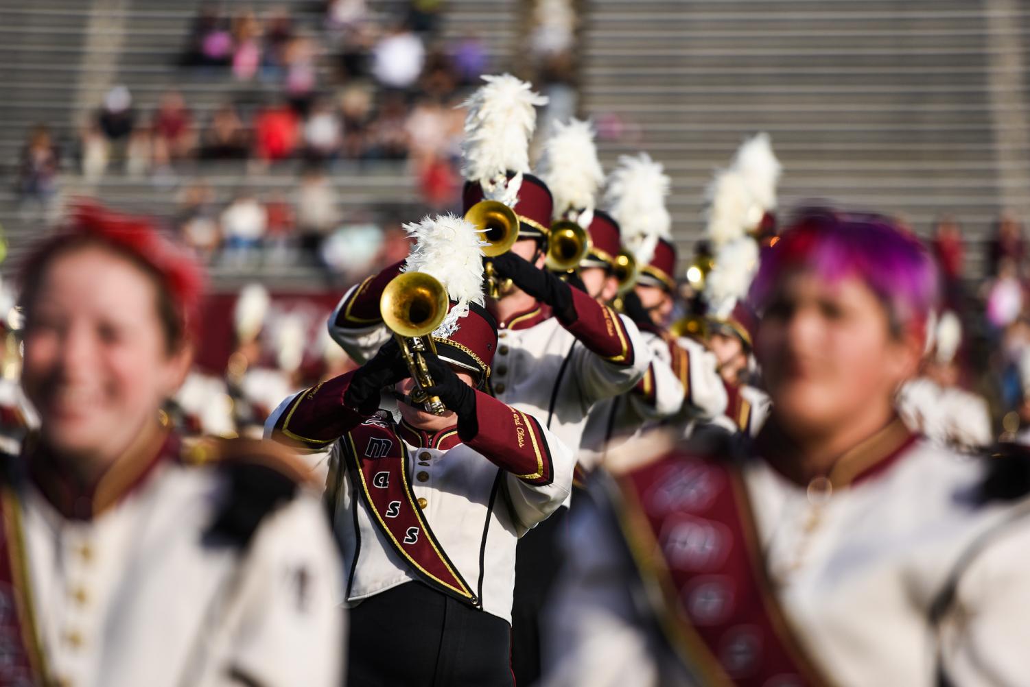 Color in the Cage  Minuteman Marching Band