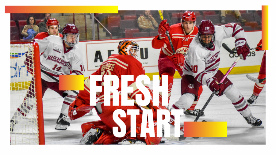 With+season-opener+approaching%2C+UMass+hockey+looking+for+a+hot+start