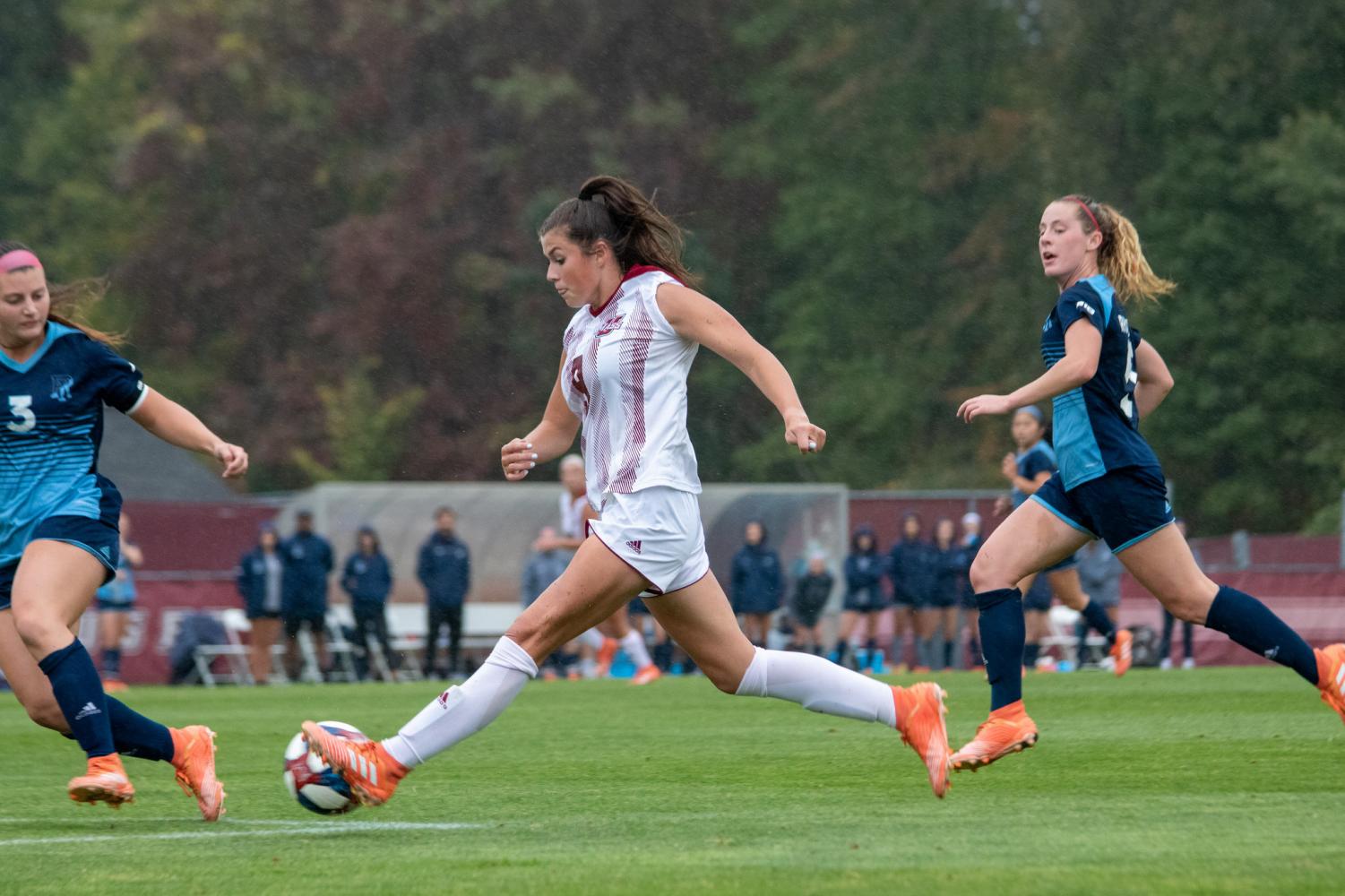 Defense Holds URI To One Score, Helps UMass Women’s Soccer Capture 2-1 ...