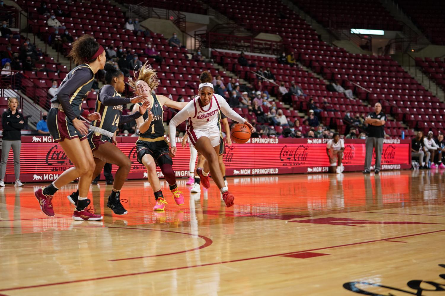 Offensive Inconsistency Plagues UMass Against Boston College ...