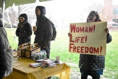 ‘Woman, life, freedom’: Iranian community, allies rally in support of protests in Iran