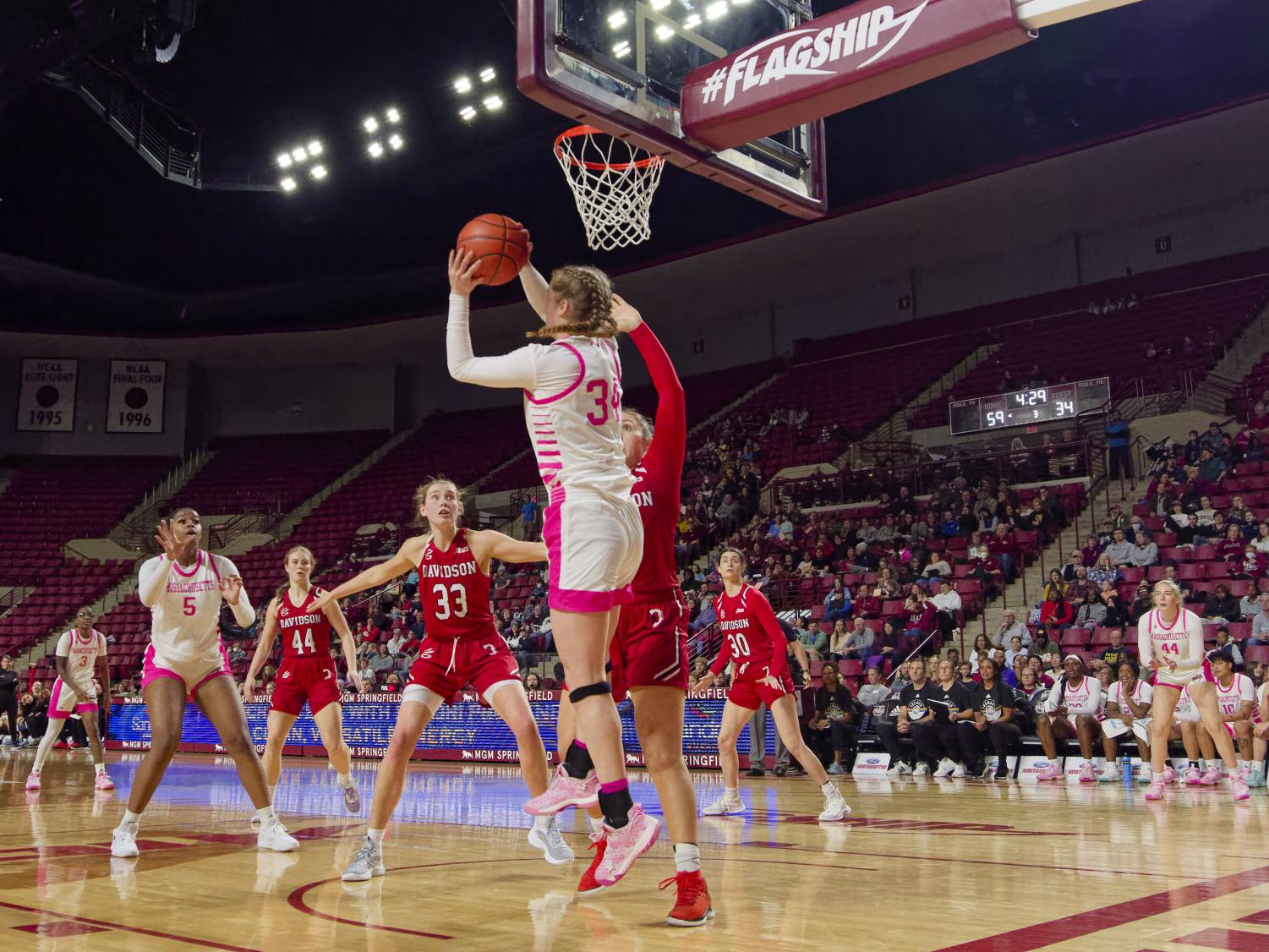 Sam Breen drops 22 points in win over Davidson, two shy of career ...