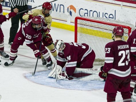 UMass heading to Conte Forum to take on BC in Hockey East tournament