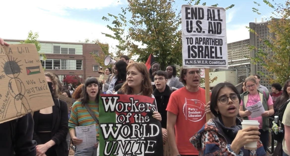 57 Protesters Arrested Following UMass Free Palestine March & Whitmore Sit-In