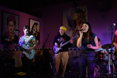 Glow sticks and guitar solos: a look into Neon Night at Garcia’s