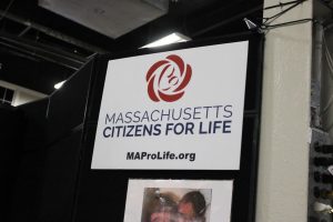 The Massachusetts Citizens For Life stand at The Big E on 09/22/2024.
