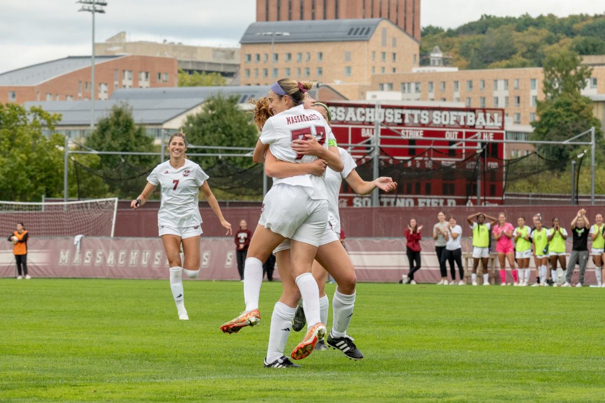 UMass women's soccer beat URI 2-1 at Rudd Field on 9/29/24.