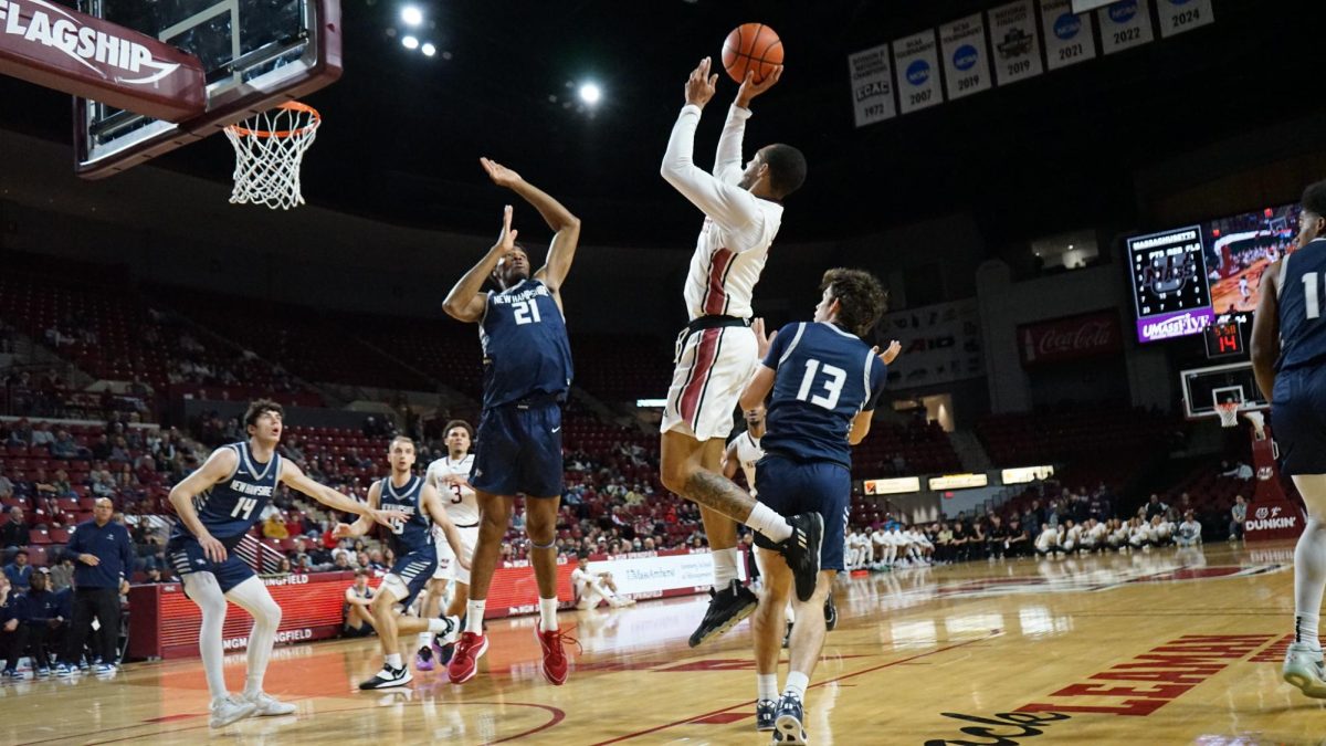 UMass men’s basketball shines in 103-74 win over New Hampshire