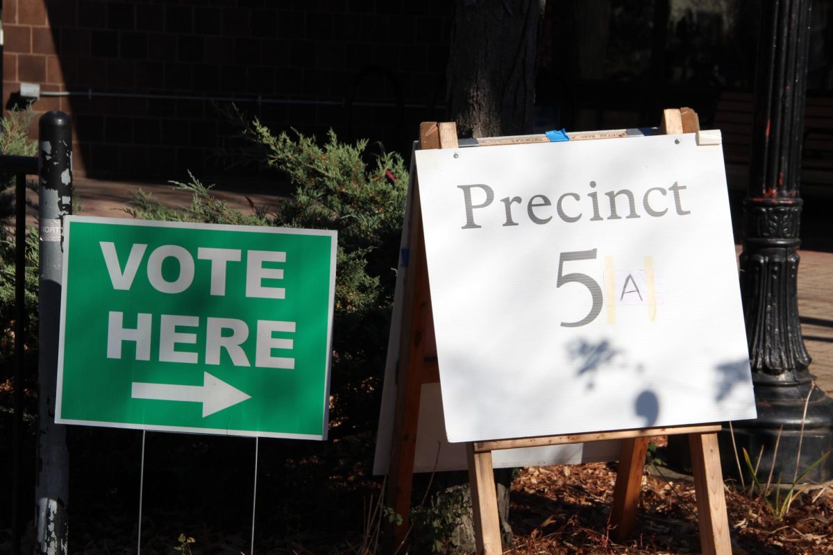 Election Day Polls in Amherst: Bangs Community Center 11/05/24.